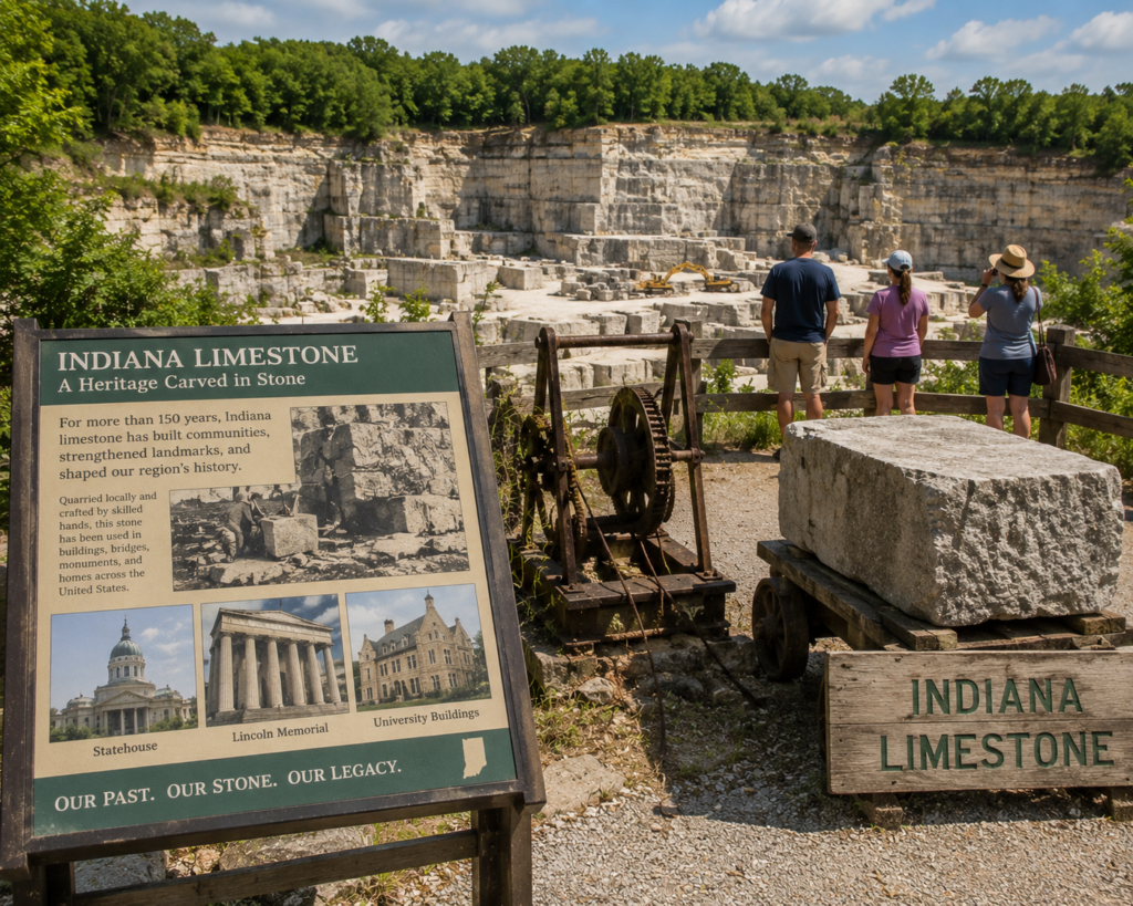 Indiana limestone history